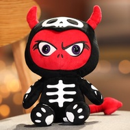 35Cm Baize Gothic Style Troll Plush Toys Doll Rabbit Black Pentacle Hydra Anubis Lolita Toy Black Do