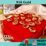 Subang Emas 916 Anting Emas 916 Gold 916 Earring fashion earring barang kemas 耳环 earrings for women 916 gold earring