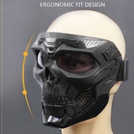 Motorcycle Mask Airsoft Gun Mask Full Face Tactical Mask PC