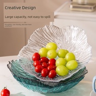 Plastic fruit bowl creative modern living room salad bowl internet famous plastic crystal dried frui