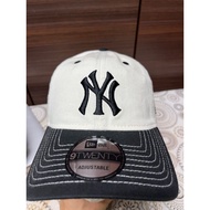 Ne 9 Twenty Topi Contrast Visor NYY 2 Tone Baseball Cap Strapback Adjustable
