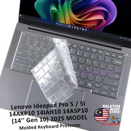 Keyboard Cover for 2025 Model Lenovo IdeaPad Pro 5 GEN 10 14" 14AKP10 14IAH10 14ASP10 Lenovo IdeaPad