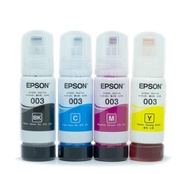 INK (หมึกเติมแท้) Epson Refill 003 4 สี (BKCMY) มีกล่อง สำหรับ L3110/L3150/L3216/L3210/L3250/L3256 B