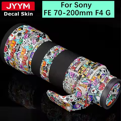 SEL70200G Camera Lens Sticker Coat Wrap Protective Film Body Decal Skin For Sony FE 70-200 F4 70-200