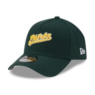 New Era 9Forty A-Frame Hyperfly Katakana x MLB Oakland Athletics Green Snapback Cap 100% Original