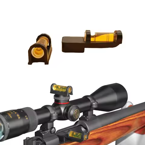 Scope Bubble Tool Mounting Level Kit with Magnetic Base Adapter Anti-Cant for Hunting Scope Mounting