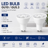 (SIRIM) Lampu Mentol LED GU10 MR16 5W/7W G5.3/GU10 240V Pendek LED Lamp Bulb