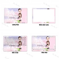 Laptop Skin Sticker Family Model - Decal Stickers For Dell, Hp, Asus, Lenovo, Acer, MSI, Surface,Vaio