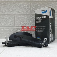 Brake Pad - Front Brake Pads Brio / Jazz Gd3 / City Gd8 Bendix Db1262