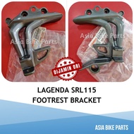 Yamaha Original Lagenda SRL115 Footrest Bracket Tapak Pedal Belakang - 31D-F7452-00 / 31D-F7462-00