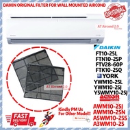 (ORIGINAL PART) YWM10L / YWM15L AIRCOND FILERr @ Daikin FTN10L / FTN15L @ AWM10J / AWM15J AIRCOND FI