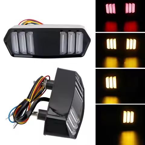 Led Rear Brake Light Lamp for Honda MSX125 CBR650F CTX700 CTX700N Turn Signal Indicator Lamp 12V Mot