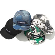 FW25 Supreme Military Camp Cap "Black" / "Blue Camo" / "Green Camo" / "Snow Camo"