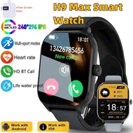 Original Smartwatch H9 Pro Max Women Sports 2.19"HD Full Screen Bluetooth Call Heart Rate Blood /Blo