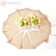 [COD] Lace Bunting Fabric Vintage Hot Sale Wedding Rustic Burlap Decor  Shabby Hessian