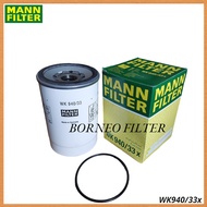WK940/33x Mann Genuine Fuel Filter Water Separator R260P FS19735 BF1366-O WK940/33 SFC-7103-30 P5518