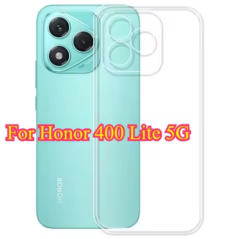 For Honor 400 Lite 5G 400lite Thin Clear Soft TPU Phone Cases For Honor 400 Lite Smart Transparent S