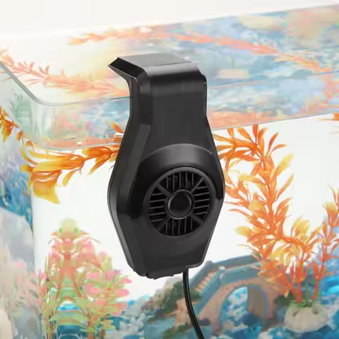 Aquarium Cooling Fan, Chiller with High and Low Gears, Wind Power, Adjustable Clamp, Ultra Thin, Wal