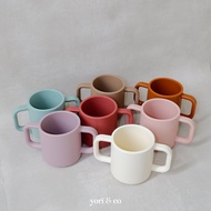 yoriandco | Gelas Bayi Silikon Mpasi Baby Silicone Cups with Handle