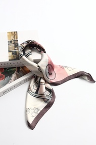 Khăn vải lụa SPEARL kích thước 70x70 thời trang quà tặng