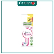 CARING SCHICK XTREME 3 WOMEN DISPOSABLE 2+1