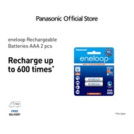 Panasonic eneloop AAA 2pc Battery BK-4MCCE2BT6