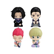 HXH Phantom Troupe Action Figure 4pcs/Set Chrollo Lucilfer Hisoka Figure Office Desk Ornament Room C