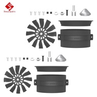 Sharprepublic 64mm Edf Duct Fan Brushless Motor DIY Replacements Parts for RC Airplane
