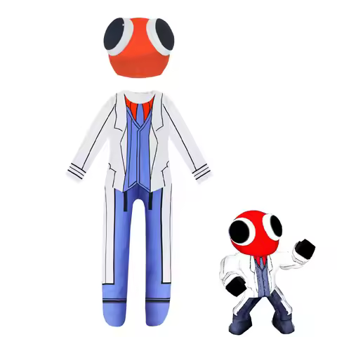 Red Ant-Man Cos Little Red Doctor Cosplay Jumpsuit Tights Cosplay Rainbow Friend