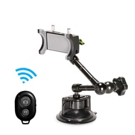 LanParte Car Phone Holder Stabilizer Car Magic Arm Suction Cup Phone Selfie Stick 360° Rotating Brac