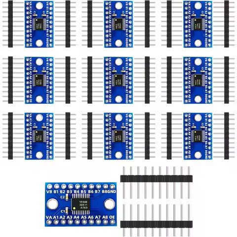 5/10PCS TXS0108E High Speed Full Duplex 8 Channel Level Conversion Module 8-Bit 8 CH Logic Level Bi-