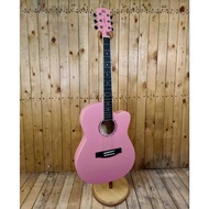 Newest Slick 39’ Inches Slim Acoustic- Electric Guitar with Trussrod