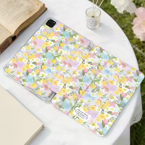 Pencil Slot Funda Case For Tab S6 Lite 10.4 inch Samsung Tab S7 S8 S9 11 Tab A11 A9 8.7" Plus 11" A8