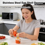 Egg Separator Handheld Egg Cube Opener Peeler Hard Boiled Egg Shell Breaker