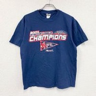 二手Lee短袖印花T卹，藏藍色，M碼