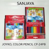 Joyko Color Pencil Cp-S12 Cp-12B Cp-24B 12 Color Colored Pencil/ 24 Color Pencil/ Coloring Pencil/ J
