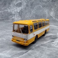 1/72 Aulitosan H9-03 Bus Bus Alloy Car Model Small Paint Surface Defects As Pictured