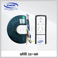 [ORIGINAL] ELMARK Ceiling Fan PCB + REMOTE CONTROL for ELMARK 9HE 52/60/72/96 Inches 9 Blades