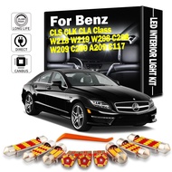 Canbus LED Interior Dome Map Reading Light Kit For Mercedes Benz CLS CLK CLA Class W218 W219 W208 C2