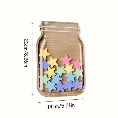Star Token Reward Jar Matching Task Chart, Classroom Behavior Incentive Container, Practical Birthda