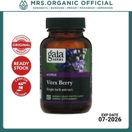 ORIGINAL Vitamin Herbal Organik Vitex Berry Promil Wanita Gaia Herbs