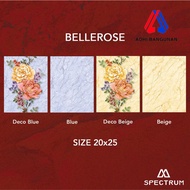 Keramik Dinding Kamar Mandi 20x25 MULIA SPECTRUM - Bellerose Series