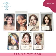 RED VELVET POB - IRENE SEULGI WENDY JOY YERI OFFICIAL PHOTOCARD