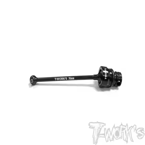 Original T works C-RC8-CF Steel Front Center CVD 76mm ( For Team Associated RC8 B3.2/3.1/T3.2 )Profe