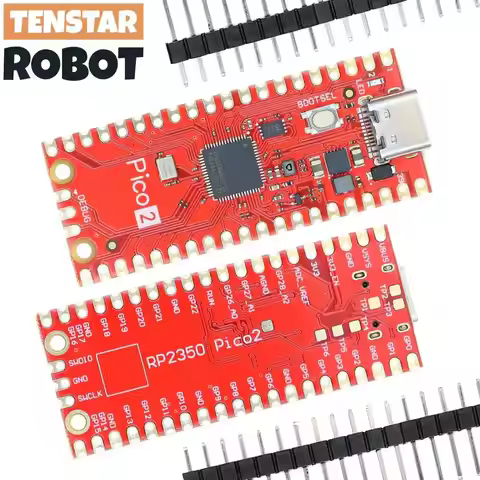 Pico2 RP2350 Development Board TYPE-C USB RP2350A Microcontroller Compatible With Raspberry Pi PICO 