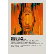 【READY STOCK】Poster Cover Album Giggles by Hong Dabin