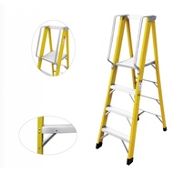 ✨READY STOCK✨Aluclass Handrail Fibreglass FRP Platform Ladder (7 Steps Double Side) AL-FGL258-7S ALU