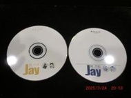 ◎貓頭鷹◎影音光碟專賣-周杰倫Jay專輯CD裸片2片有刮傷(影音75)