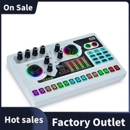 SX96 Sound Card Outdoor Singing Home Mini Mixer 48V Microphone Mobile Phone Computer Live Broadcast