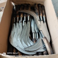 Arit Rumput Sabit Padi Asli Baja Jawa Tengah Super Tajam - Sabit Finising Halus Sudah Tajam Siap Pak